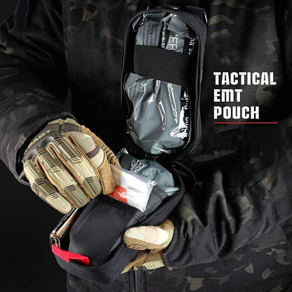 50611s – Kit de Premiers Secours Tactique EMT avec Poche MOLLE Ma boutique