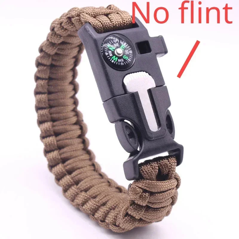 Bracelet de Survie Multi-fonction en Paracorde 4 mm – Équipement Militaire d'Urgence - BLACKBEARD OUTDOOR INDUSTRIES
