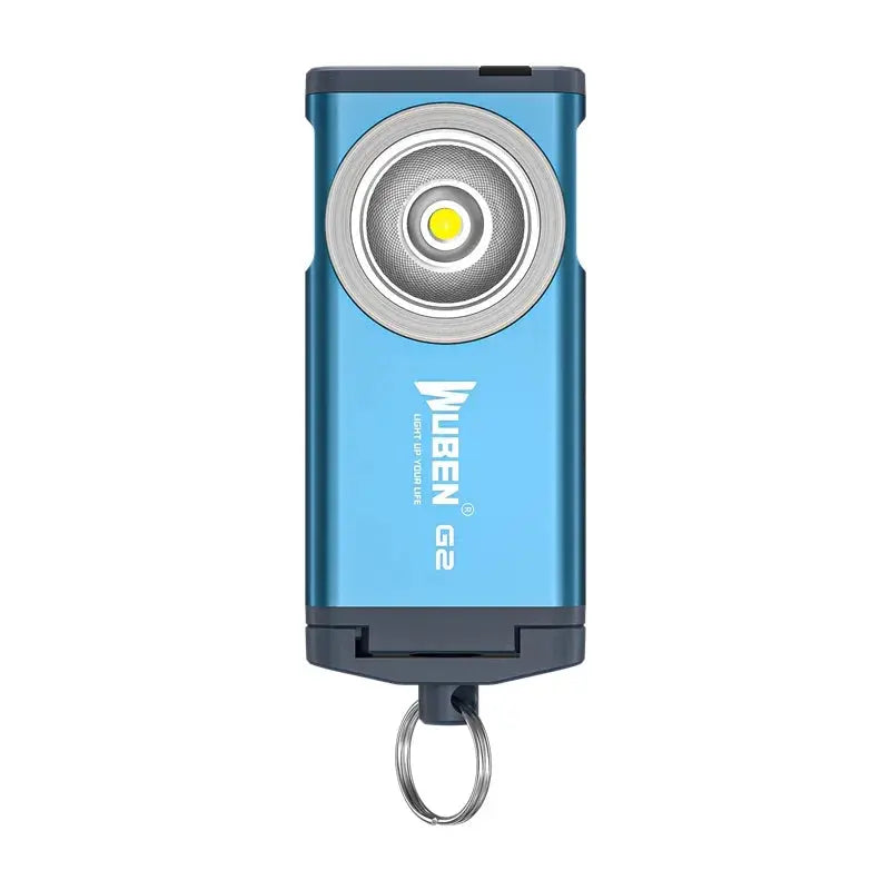 Lampe Porte-Clés WUBEN G2 – 500 Lumens | Rechargeable USB-C, Ultra Grand Angle, Aimantée & 5 Modes Ma boutique