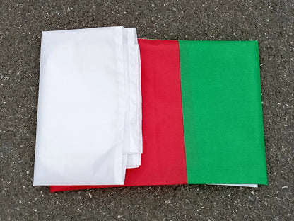 Drapeau National Bulgare – 90x150 cm – Polyester – Drapeau Europe EU – Blanc, Vert, Rouge – BG BGR Bulgarie BLACKBEARD OUTDOOR INDUSTRIES
