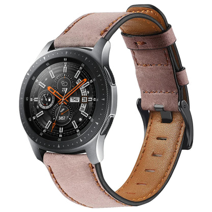 Bracelet en Cuir Rétro pour Montres Samsung Galaxy, Huawei, Amazfit et Plus - 20mm / 22mm BLACKBEARD OUTDOOR INDUSTRIES