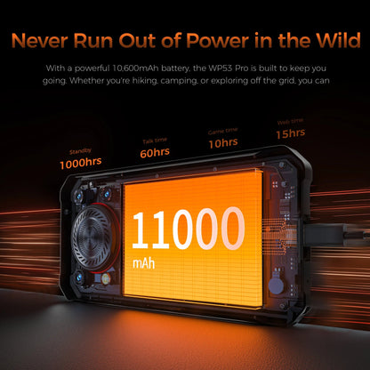 【NEW】OUKITEL WP53 PRO Rugged Phone, 24GB+256GB 11000mAh Android 15 6.52" NFC 50MP Cell Phone BLACKBEARD OUTDOOR INDUSTRIES