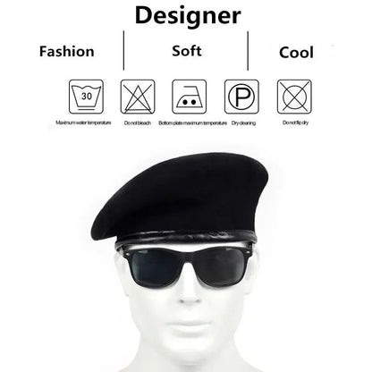 Bérét Unisexe - Style Militaire, Automne et Hiver, Chapeau Chaud et Pratique pour Hommes et Femmes BLACKBEARD OUTDOOR INDUSTRIES