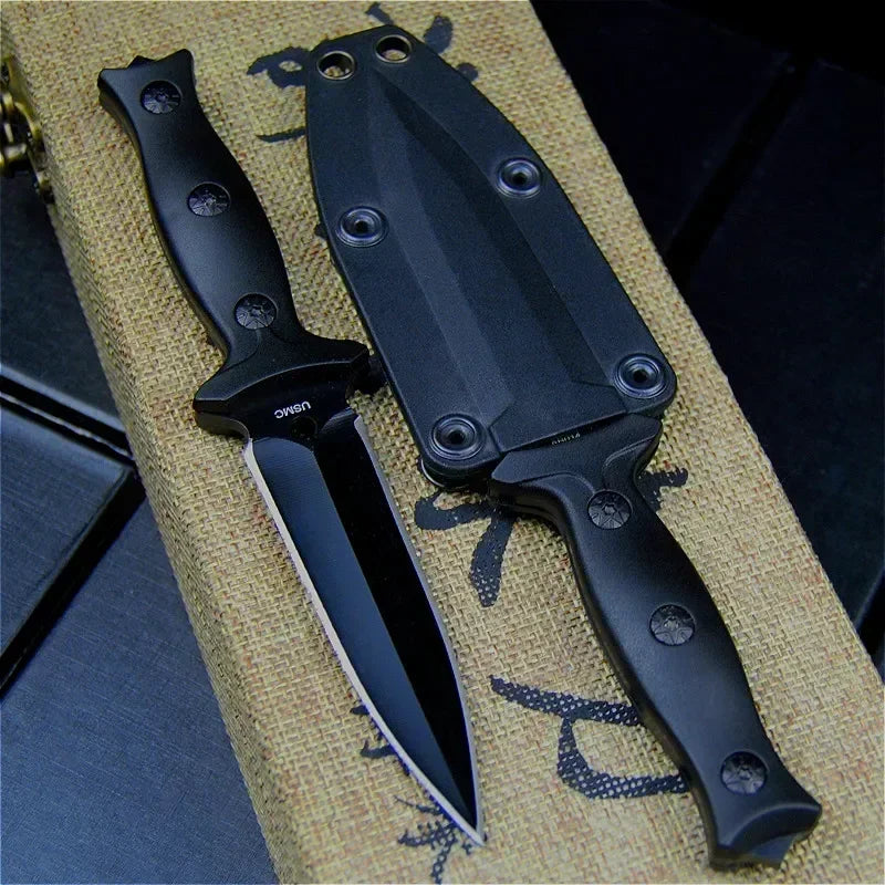 Couteau Tactique de Poche — Lame Fixe Haute Dureté - BLACKBEARD OUTDOOR INDUSTRIES