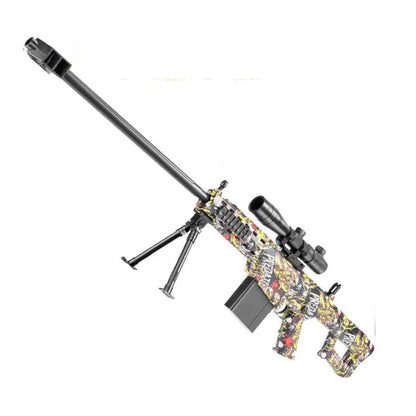 High-Speed Barrett Sniper Gun Toy with Gel Jet Bomb - 7.4V Dual/Automatic Mode Fully Automatic and Semi-Automatic Ma boutique