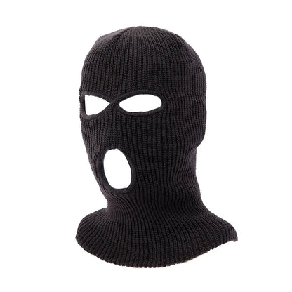 cagoule de Ski en Tricot pour Moto - Masque de Visage Complet Anti-Froid Hiver pour Hommes et Femmes - BLACKBEARD OUTDOOR INDUSTRIES