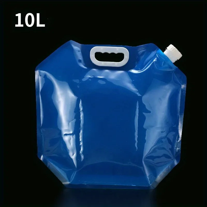 Jerrican Souple Pliable 5L / 10L – Réservoir d’Eau Portable pour Camping, Randonnée, Urgences, Survie - BLACKBEARD OUTDOOR INDUSTRIES