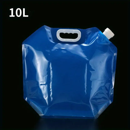 Jerrican Souple Pliable 5L / 10L – Réservoir d’Eau Portable pour Camping, Randonnée, Urgences, Survie - BLACKBEARD OUTDOOR INDUSTRIES