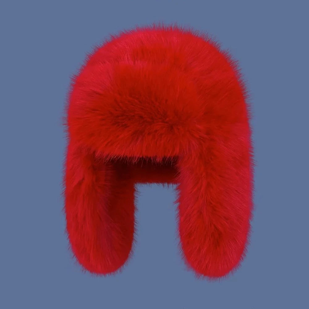 Chapka Saga Furs en Faux Vison Bleu - BLACKBEARD OUTDOOR INDUSTRIES