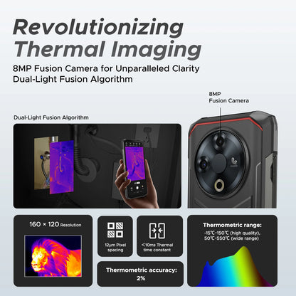 DOOGEE Fire 6 – Smartphone Rugged avec Imagerie Thermique - BLACKBEARD OUTDOOR INDUSTRIES