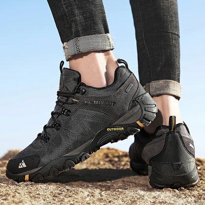 Chaussures de Randonnée Homme HIKEUP – Antidérapantes, Respirantes, Résistantes – Trekking, Escalade, Chasse, Tourisme - BLACKBEARD OUTDOOR INDUSTRIES