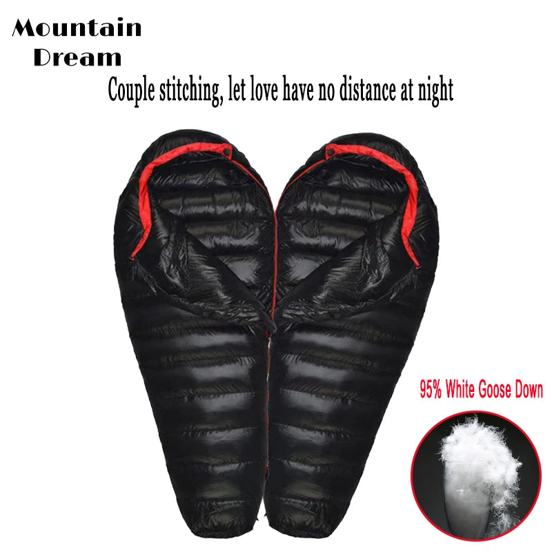 Sac de Couchage Hiver en Duvet d’Oie – Modèle Mummy 3 Saisons – KOSRTON - BLACKBEARD OUTDOOR INDUSTRIES