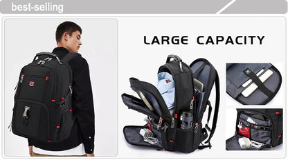 Sac à Dos Ordinateur Étanche 2025 – 17"/20" | Grande Capacité, USB, Antivol | Homme & Femme - BLACKBEARD OUTDOOR INDUSTRIES