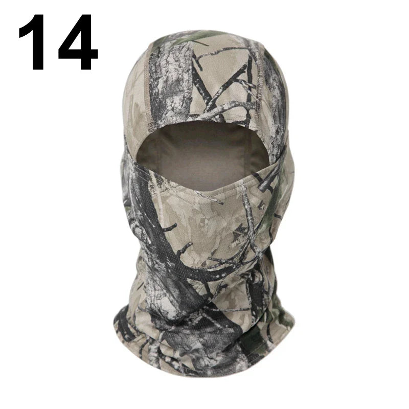 Balaclava Camouflage Multicam – Masque Intégral pour Ski, Cyclisme, Chasse, Airsoft et Plein Air - BLACKBEARD OUTDOOR INDUSTRIES