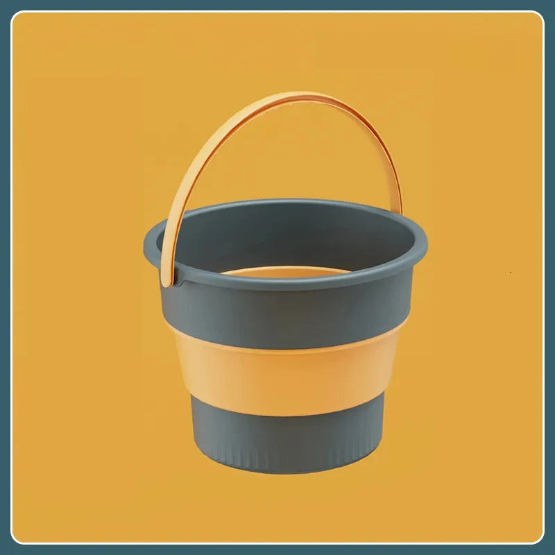 Seau Pliable avec Couvercle 5L / 10L / 17L — Seau Multi-Usages Portable pour Camping, Voiture, Pêche, Maison - BLACKBEARD OUTDOOR INDUSTRIES