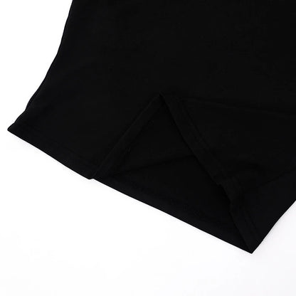 T-Shirt Court Femme Été 2025 | Col Montant – Uni, Extensible & Doux | Haut Basique Mode Casual - BLACKBEARD OUTDOOR INDUSTRIES