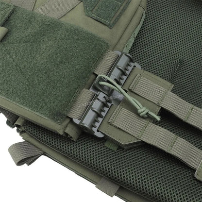 Gilet Tactique KZ Plate Carrier - Profil Bas, Léger, Ajustable, avec MOLLE et Système de Libération Rapide – Gilet de Combat pour Airsoft et Chasse - BLACKBEARD OUTDOOR INDUSTRIES