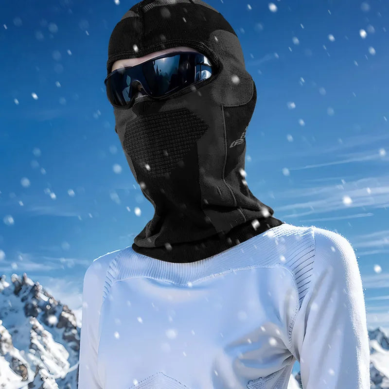 Cache-cou Thermique Unisexe – Masque Balaclava Complet pour Ski, Vélo, Chasse, Activités Outdoor, Protection Tête et Cou contre le Froid et le Vent - BLACKBEARD OUTDOOR INDUSTRIES