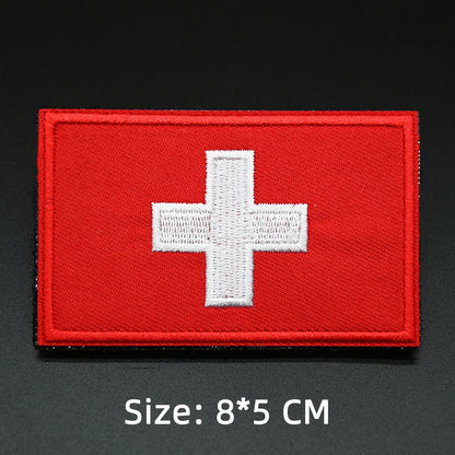 Patches Drapeaux Brodés Tactiques – international - BLACKBEARD OUTDOOR INDUSTRIES