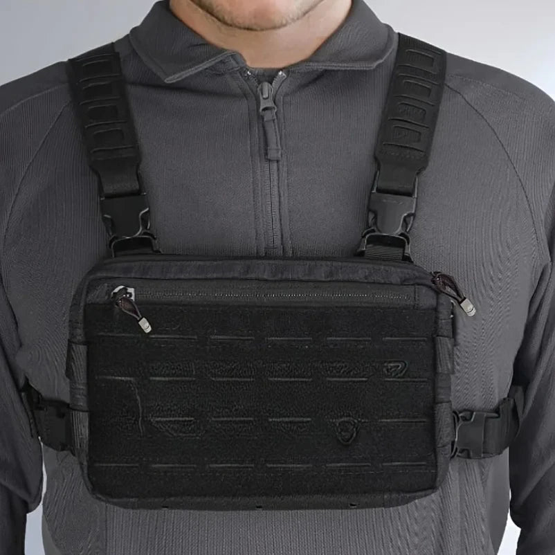 Sac Tactique pour Épaule Molle en Nylon 1000D – Poche Airsoft, Sac de Camping, Sac de Randonnée EDC, Sac de Chasse et Pêche BLACKBEARD OUTDOOR INDUSTRIES