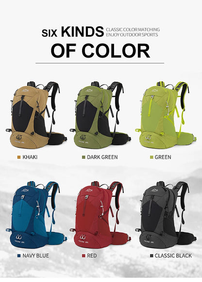 Sac à Dos de Randonnée 35L – Imperméable avec Housse de Pluie Intégrée | Mixte Homme/Femme - BLACKBEARD OUTDOOR INDUSTRIES