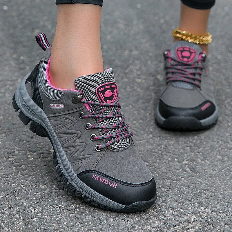 Chaussures de Randonnée Femme – Baskets Imperméables, Antidérapantes, Confortables pour la Marche, Escalade et Activités Outdoor - BLACKBEARD OUTDOOR INDUSTRIES
