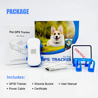Traceur GPS 4G pour Chien & Chat – Étanche, Localisation en Temps Réel, Son/Lumière, Application Mobile Incluse Ma boutique