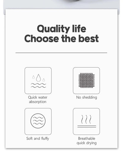 Serviette de Bain Épaisse et Absorbante - Serviette Douce pour le Visage – Idéale pour la Maison BLACKBEARD OUTDOOR INDUSTRIES