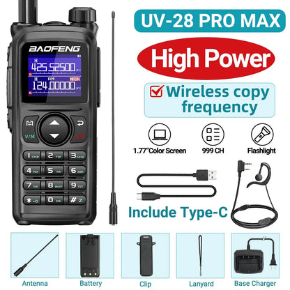 Talkie-Walkie Baofeng UV-28 PRO MAX - Multi-Bandes Haute Puissance Ma boutique