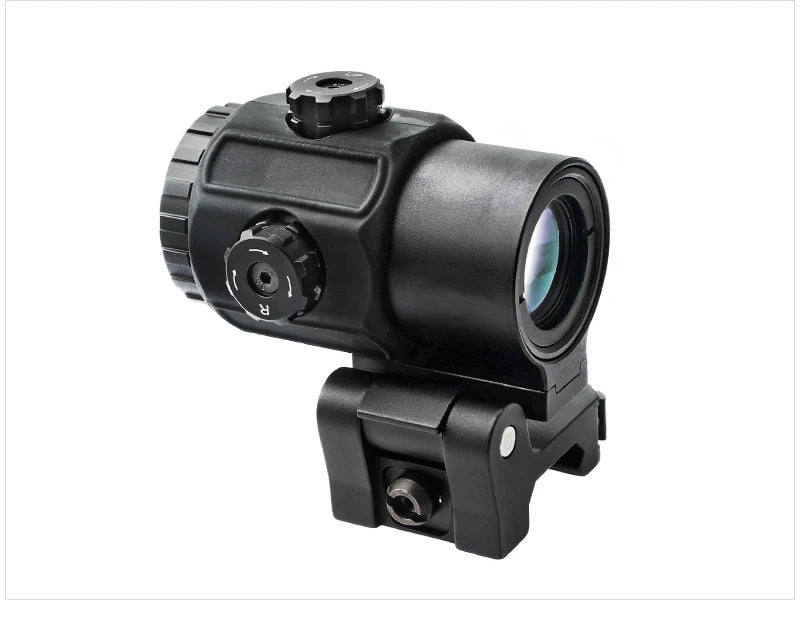 Magnifier Tactique Eotech G33 / G43 / G45 — Grossissement Fixe 3X ou 5X avec Monture QD Switch to Side - BLACKBEARD OUTDOOR INDUSTRIES