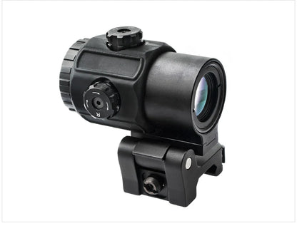 Magnifier Tactique Eotech G33 / G43 / G45 — Grossissement Fixe 3X ou 5X avec Monture QD Switch to Side - BLACKBEARD OUTDOOR INDUSTRIES