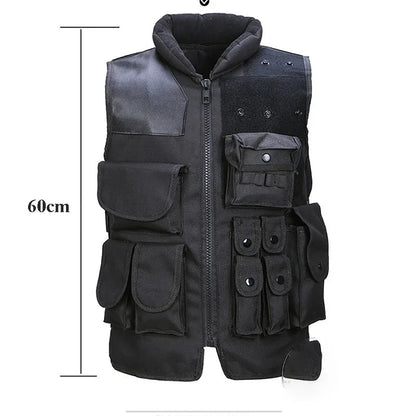 Gilet Tactique d’Intervention Type SWAT / SAS – Modèle Adulte & Enfant Ma boutique