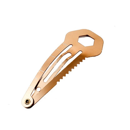 Barrette Tactique Multitool en Acier Inoxydable – Multi-fonction & Auto-Défense - BLACKBEARD OUTDOOR INDUSTRIES