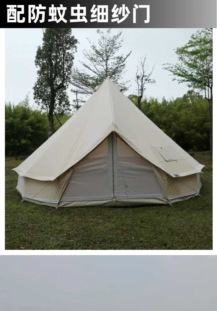 Tente de Luxe Mongolia Yurt pour 6-10 Personnes –  Camping Premium BLACKBEARD OUTDOOR INDUSTRIES