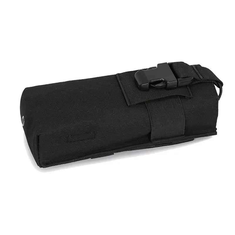 Pochette Tactique MOLLE pour Radio Walkie-Talkie – Porte-Bouteille d'Eau, Pochette de Magasin pour Activités de Plein Air, Camping et Sports BLACKBEARD OUTDOOR INDUSTRIES