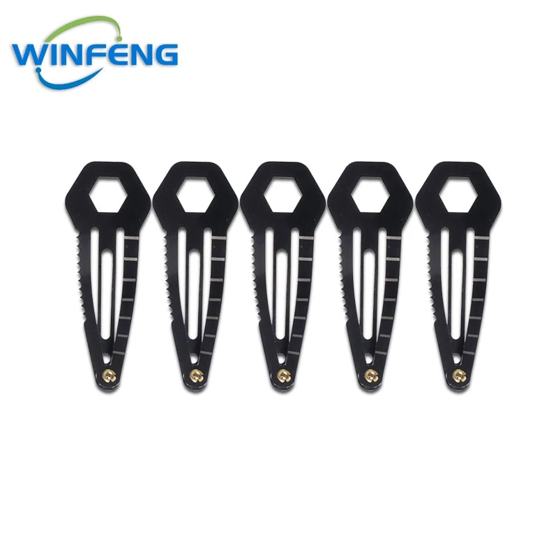 5 Pièces Épingles à Cheveux Multifonctions - Haute Qualité, Auto-Défense & Outils Survie - BLACKBEARD OUTDOOR INDUSTRIES