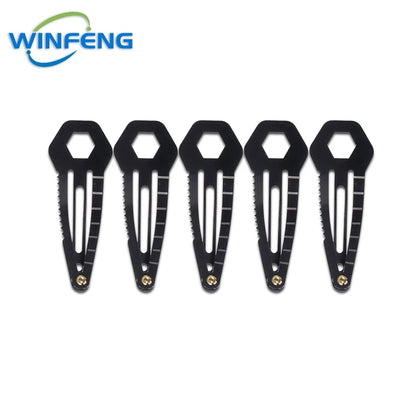 5 Pièces Épingles à Cheveux Multifonctions - Haute Qualité, Auto-Défense & Outils Survie - BLACKBEARD OUTDOOR INDUSTRIES