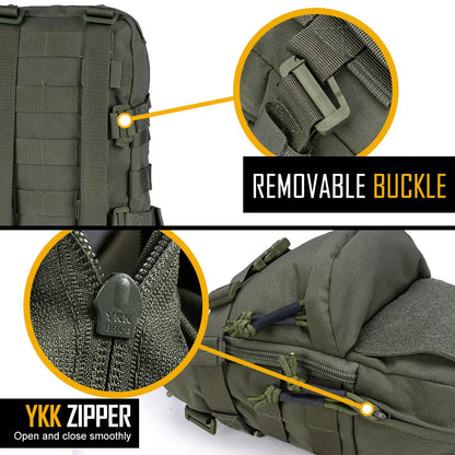 Sac d’Hydratation Tactique Mini – IDOGEAR MOLLE 500D Nylon - BLACKBEARD OUTDOOR INDUSTRIES