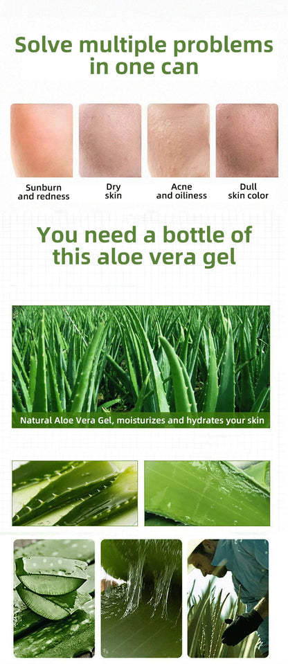 Gel Hydratant à l’Aloe Vera – Soin Visage Naturel & Éclaircissant - BLACKBEARD OUTDOOR INDUSTRIES