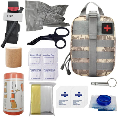 Kit de Premiers Secours Outdoor – Équipement de Sécurité pour Randonnée, Camping et Aventure en Montagne - BLACKBEARD OUTDOOR INDUSTRIES