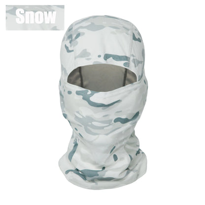 Masque Balaclava Tactique Multicam - Masque Complet de Protection du Visage, Chapeau de Cyclisme et Chasse, Camouflage, Écharpe Balaclava - BLACKBEARD OUTDOOR INDUSTRIES