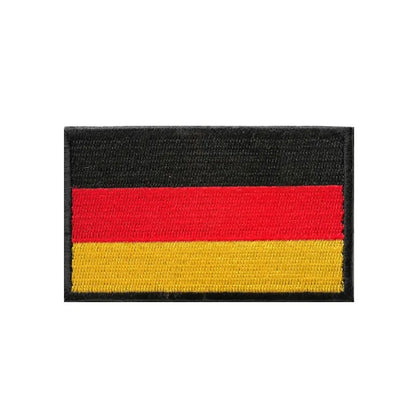 Patch Brodé Drapeau – international | Patch Militaire Tactique Velcro - BLACKBEARD OUTDOOR INDUSTRIES