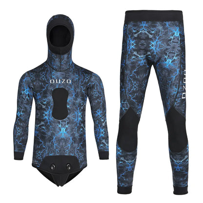Combinaison Néoprène Homme 3 mm – Pêche, Plongée, Chasse Sous-Marine, Surf et Natation - BLACKBEARD OUTDOOR INDUSTRIES