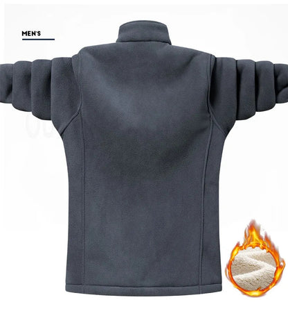 Veste Polaire Plus Size 9XL Hiver - Manteau Doublé Soft Shell pour Homme BLACKBEARD OUTDOOR INDUSTRIES