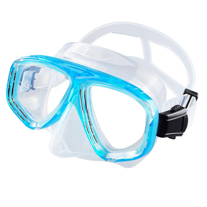 Masque de Plongée et Natation JoyMaySun – Vue Panoramique 180° avec Lentille en Verre Trempé - BLACKBEARD OUTDOOR INDUSTRIES