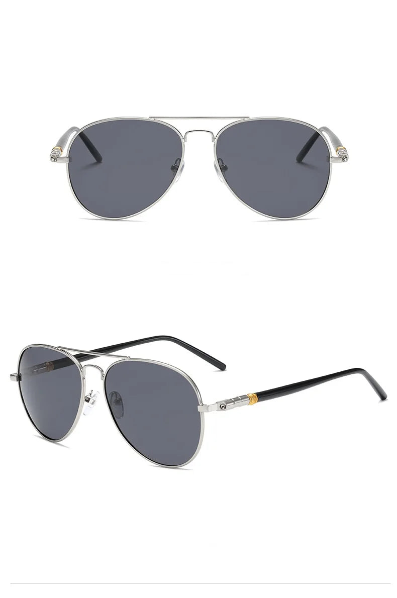 Lunettes de Soleil Polarisées VABBON – UV400 – Unisexe – Style Aviateur – Verres Miroirs Anti-Éblouissement - BLACKBEARD OUTDOOR INDUSTRIES