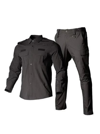 Ensemble de Travail 2 Pièces Homme – T-shirt Robuste + Pantalon - BLACKBEARD OUTDOOR INDUSTRIES