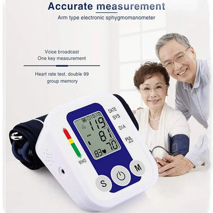 Tensiomètre Digital Portable – Moniteur de Tension Artérielle au Bras avec Mesure du Pouls Ma boutique