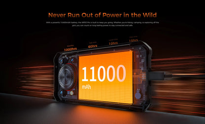 【NEW】OUKITEL WP53 PRO Rugged Phone, 24GB+256GB 11000mAh Android 15 6.52" NFC 50MP Cell Phone BLACKBEARD OUTDOOR INDUSTRIES