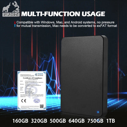 External High Speed Portable Hard Drive USB3.0 HDD Ma boutique